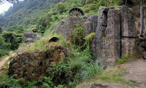 The remains of the first battery