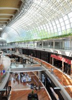 Inside the Marina Sands Shopping centre