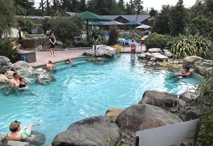 The pools at Hamner